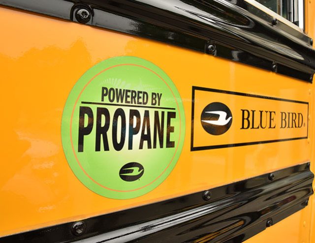 Propane Powered School Bus